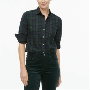 J. Crew plaid shirt